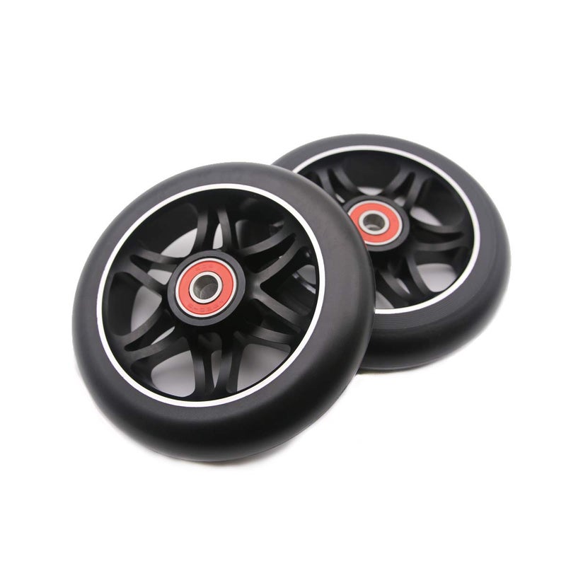 Z-FIRST 2Pcs 110mm Pro Scooter Wheels with ABEC 9 Bearings Fit for MGP/Razor/Lucky Envy/Vokul Pro Scooters Replacement Wheels - Image 4