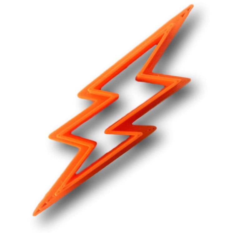 Arbi Design Lighting Bolt Cookie Cutter (2 Inch) - Image 5