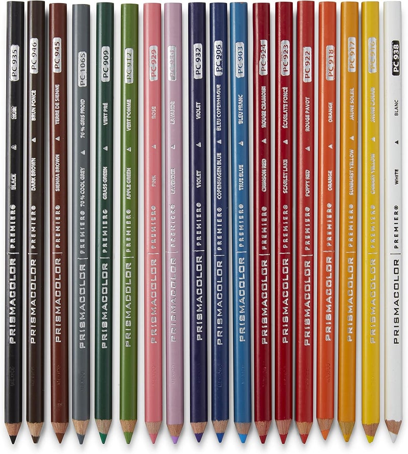 PRISMACOLOR 36-Count Colored Pencil Set Premier One Box Tin - Image 3