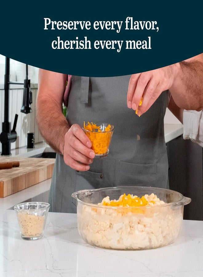 Libbey Baker’s Basics 8-Piece Cupcake Party Glass Baking Dish Set with Lids, Round Small Glass Bowls, Prep Bowls for Cupcakes, Mini Pot Pies, and More - Image 2