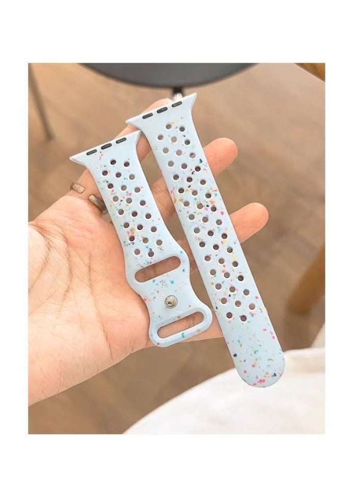 Watch Band Compatible for Apple Watch Series Band 42mm 44mm 45mm 46mm 49mm women, Genuine Leather Double Tour Designed Slim Replacement Strap for iWatch Series10 9 8 7 6 SE - Image 4