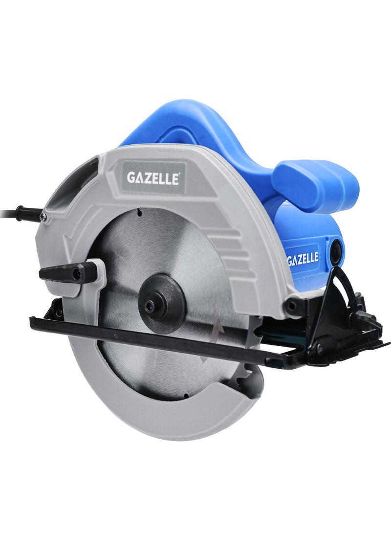 Gazelle Gazelle GW7030 220V 7 In. High Power Circular Saw (185mm), 1500W, Double Handle, 5300 rpm 1 year warranty  - Image 1