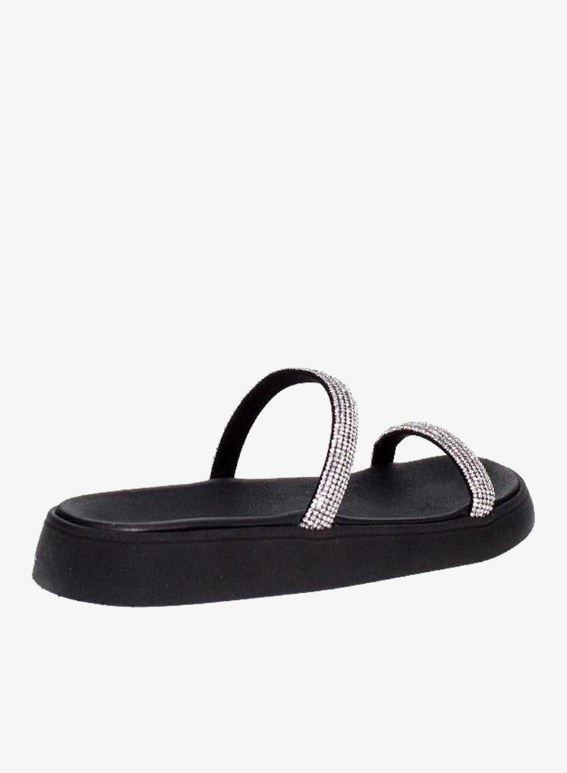 موليكا صنادل مسطحة للنساء - صنادل مسطحة أنيقة ونعال مسطحة مريحة للسيدات - Image 4