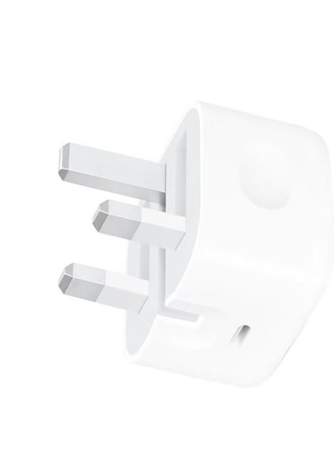 20W USB-C Power Adapter White  - Image 4