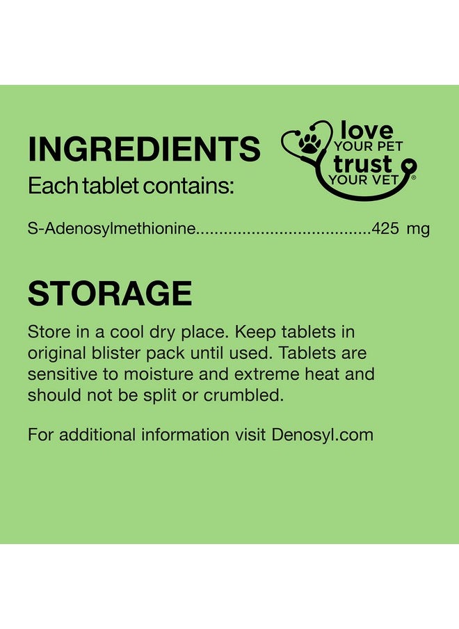 Nutramax Laboratories Nutramax Laboratories Denosyl Liver and Brain Health Supplement for Large Dogs, With S-Adenosylmethionine (SAMe), 30 Tablets  - Image 4