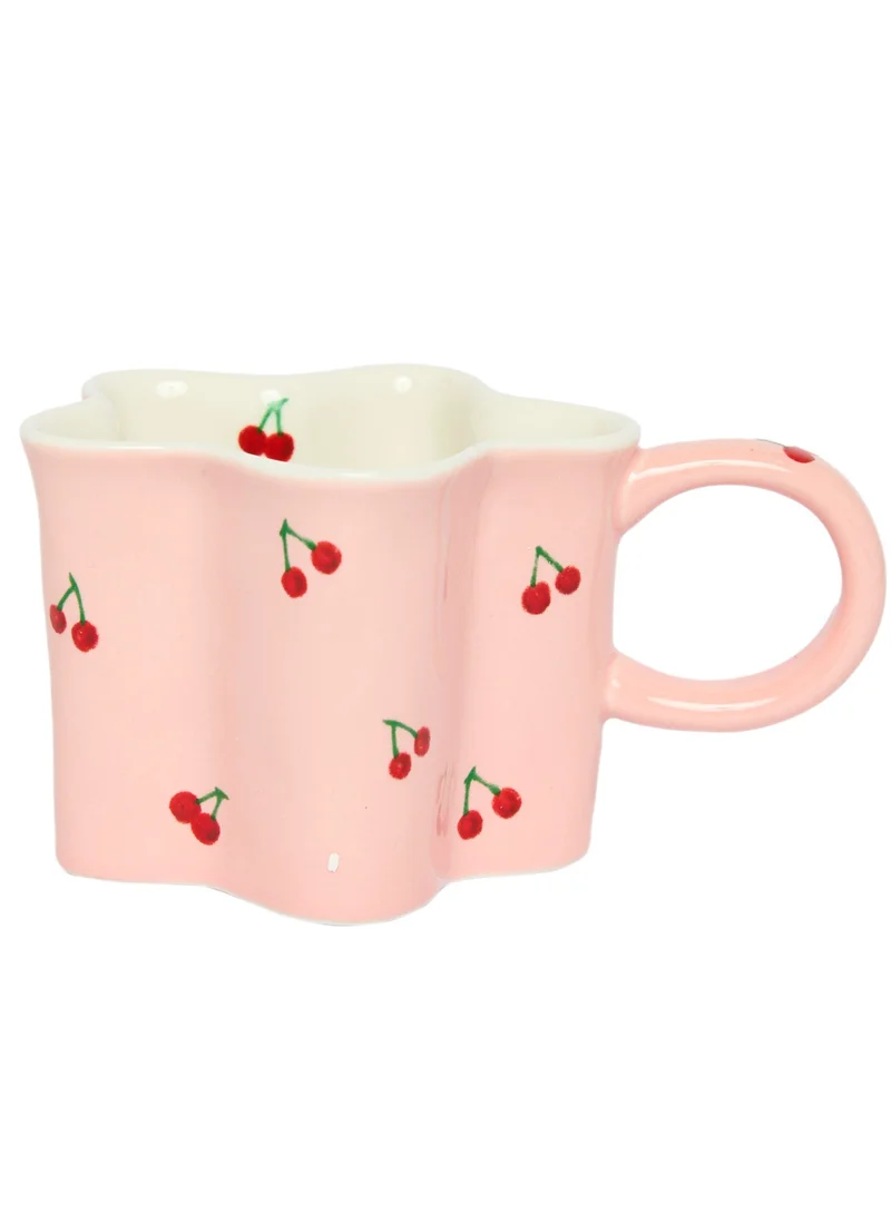 Prickly Pear Cherry Pop Ceramic Mug