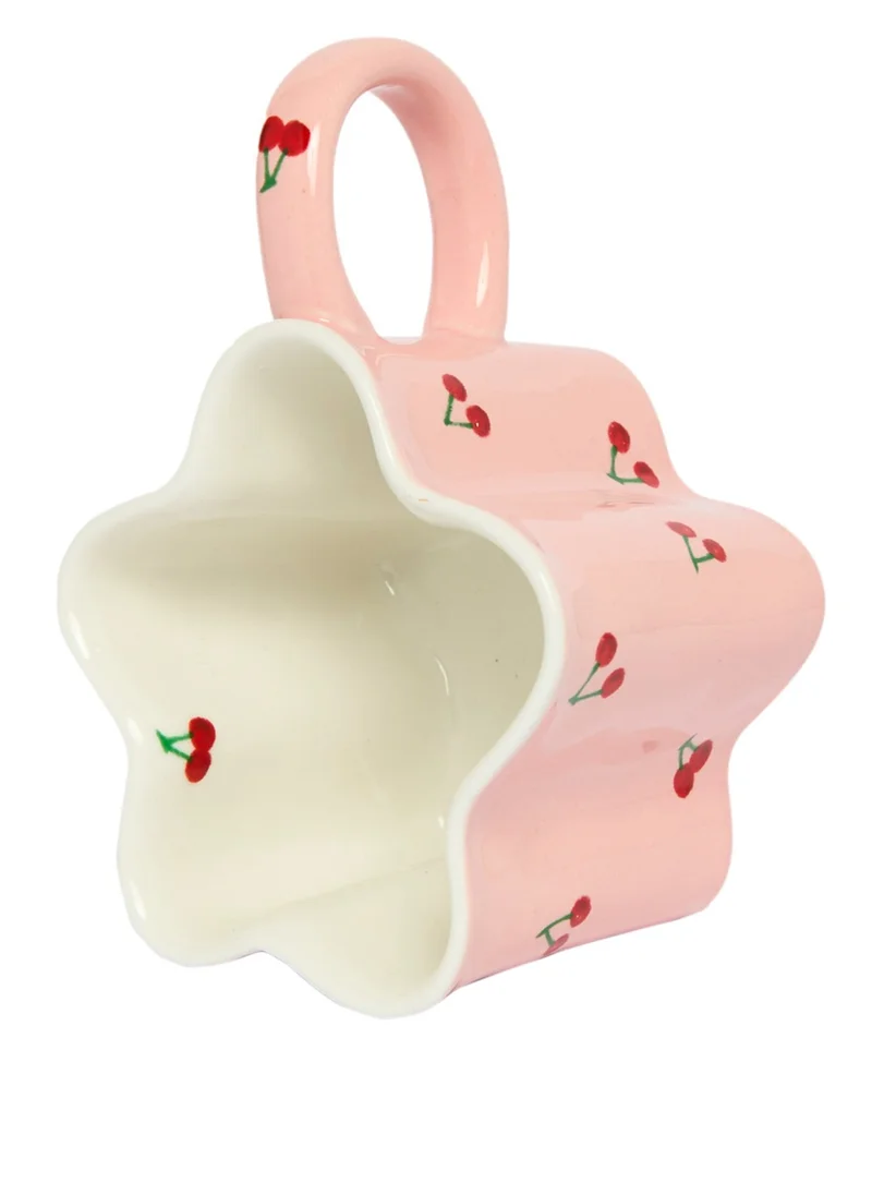 Prickly Pear Cherry Pop Ceramic Mug