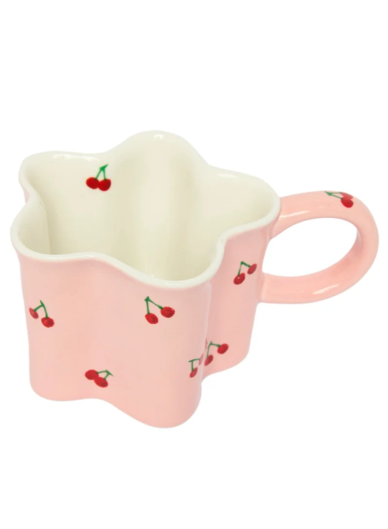 Prickly Pear Cherry Pop Ceramic Mug