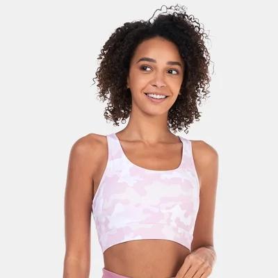 Sun and Sand Sports Women's Printed Sports Bra