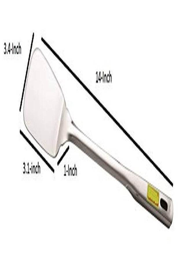 Bartan Star Stainless Steel Cooking Spoons & Serving Spoons (Set of 3) - Image 5