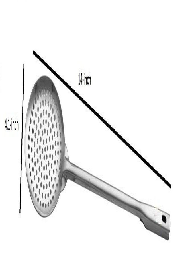 Bartan Star Stainless Steel Cooking Spoons & Serving Spoons (Set of 3) - Image 4