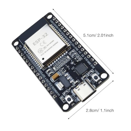 Hosyond 3Pack ESP32 ESP-32S Development Board USB-C WiFi Bluetooth Dual Core Microcontroller for Arduino IDE, Support AP/STA/AP+STA, CP2102 Chip ESP-WROOM-32 - Image 5