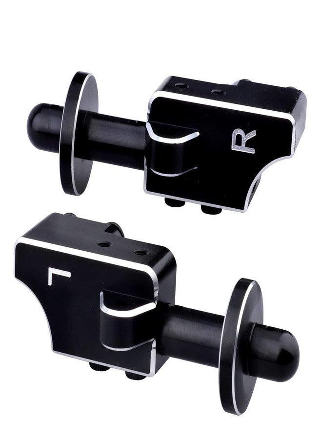 AllinRC Aluminum Body Post Mounts & Body Post Set w/Body Clips Washers for Arrma Notorious 6S BLX, Front & Rear (Black) - Image 5