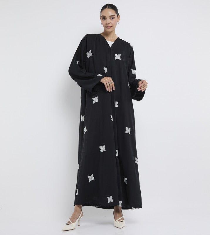ROZA Elegant Embroidered Abaya - Image 1