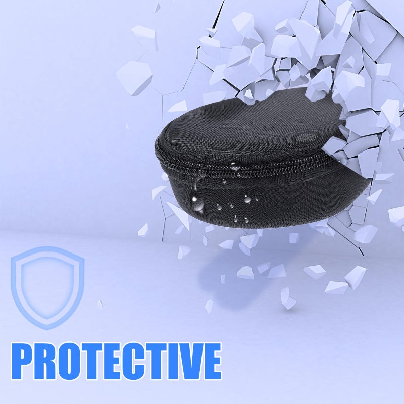 Waterproof Portable Earphone Storage Bag Cable Organizer Case Black Travel Pouch - Image 5