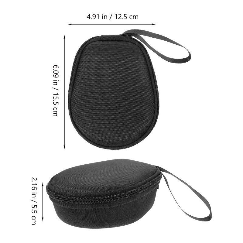Waterproof Portable Earphone Storage Bag Cable Organizer Case Black Travel Pouch - Image 3