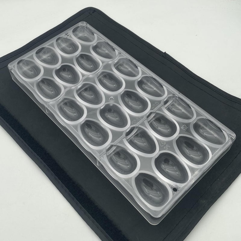 Goldbaking Polycarbonate Egg Chocolate Molds 24-Forms DIY Egg Mould (Mini 1.6inch) - Image 4
