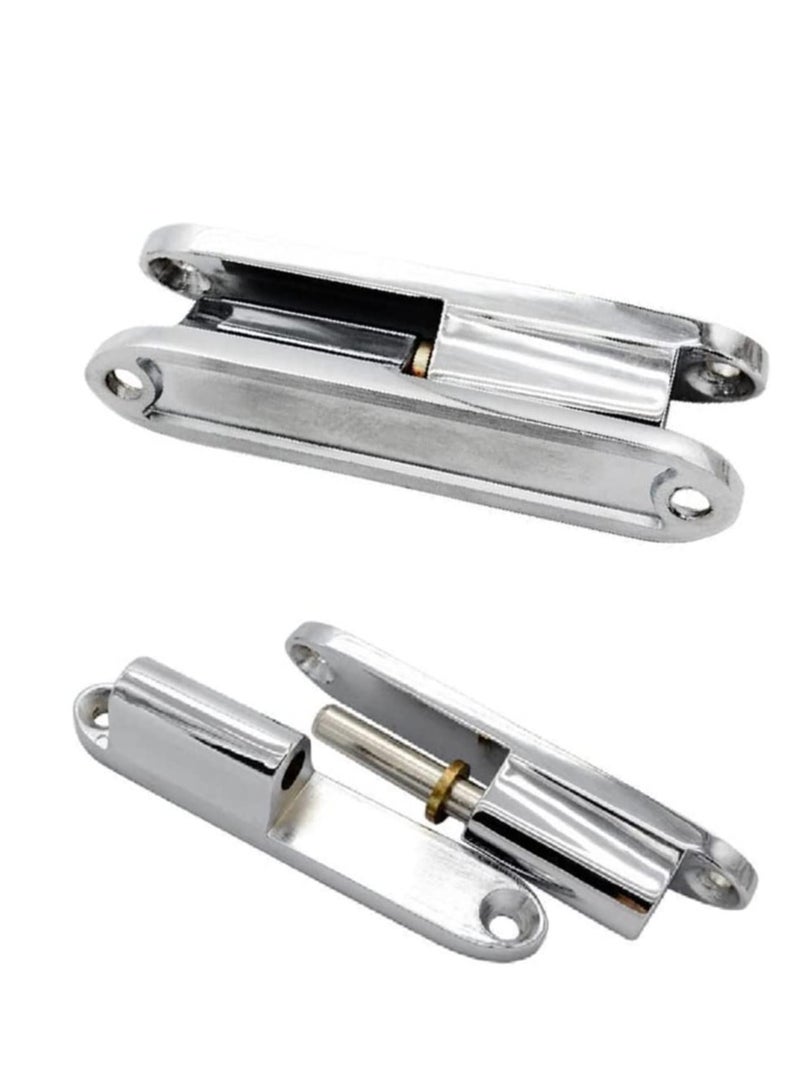 Generic Zinc Alloy Detachable H Hinges for Cabinets and Doors, Ideal for Kitchen, Garden, and Cupboard Use, Pack of 2  - Image 3