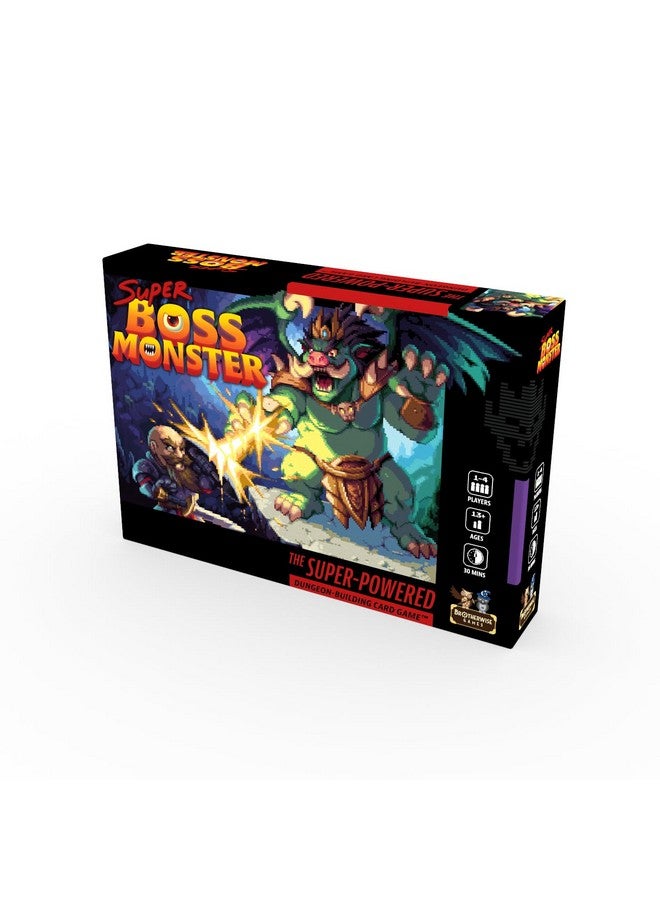 Brotherwise Games Super Boss Monster, Build The Ultimate Side-Scrolling Dungeon, for 1-4 Players Ages 13+ - Image 1