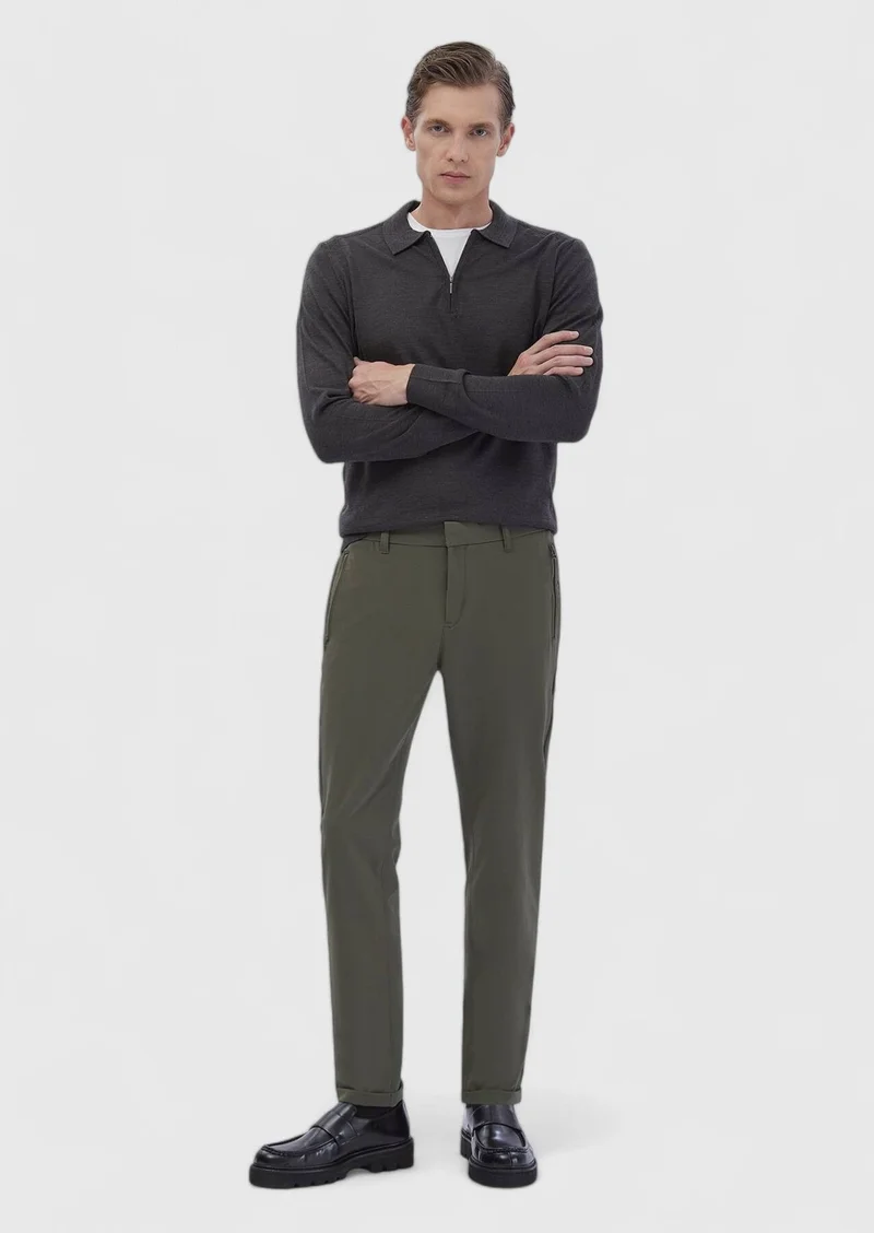 Ramsey Hard Coal Knitwear Sweatshirt