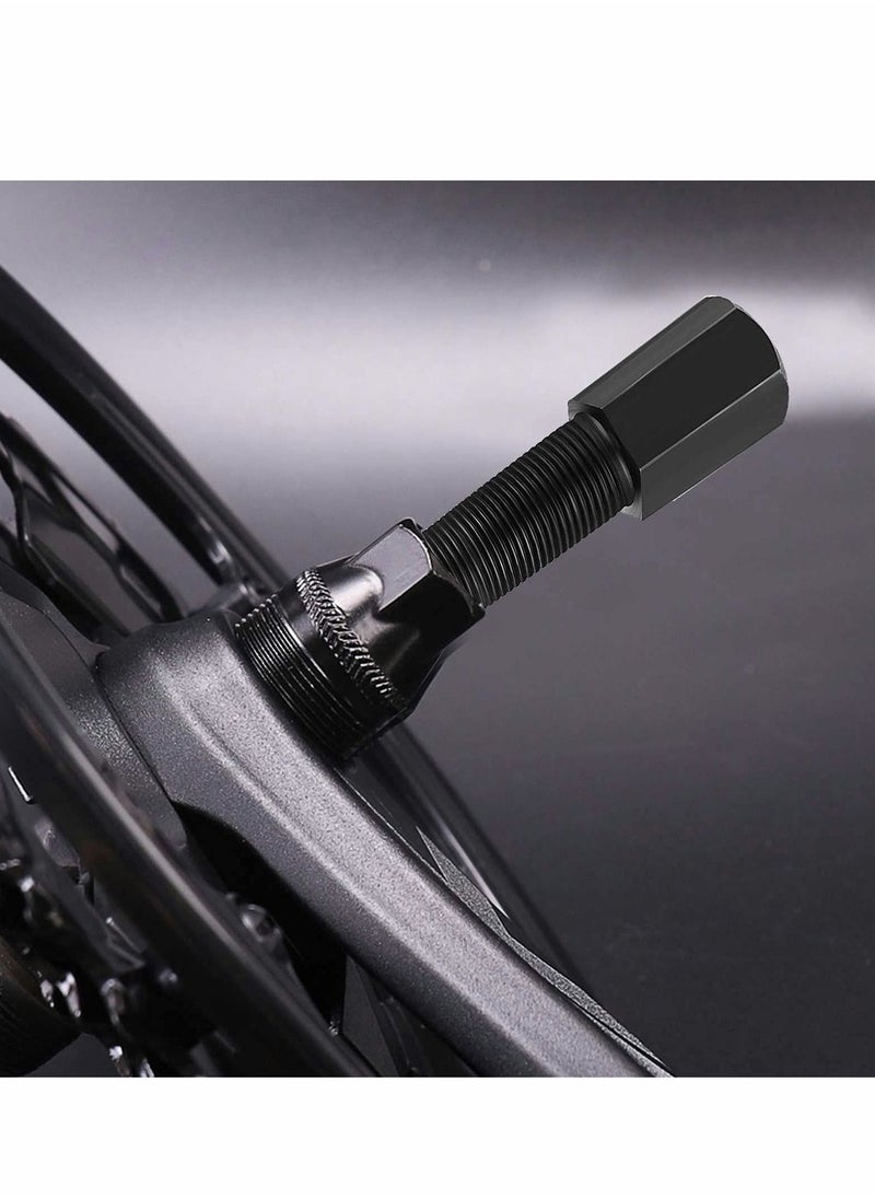 Excefore Crank Remover Bike Tool, 2 PCS Bicycle Puller Arm Tool Compact Cycling Power Pull Pulley Repair Maintenance for Bikes, Black  - Image 4