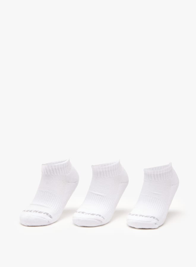 SKECHERS Printed Crew Length School Sports Socks - Set Of 3 - Image 1