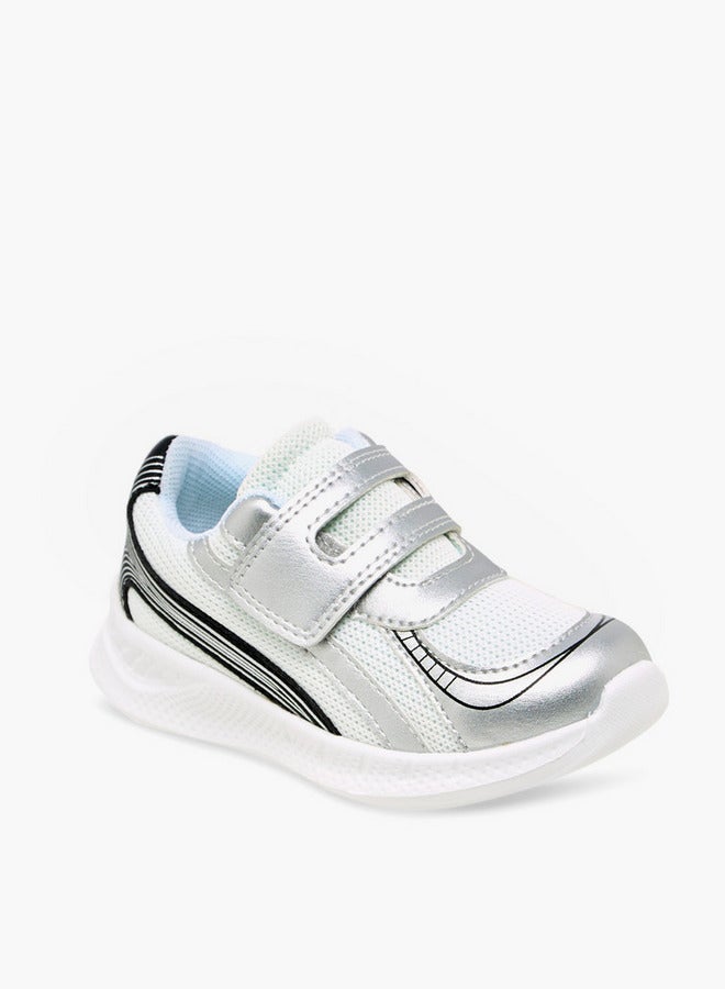 Barefeet Boys Panelled Hook and Loop Sneakers - Image 1