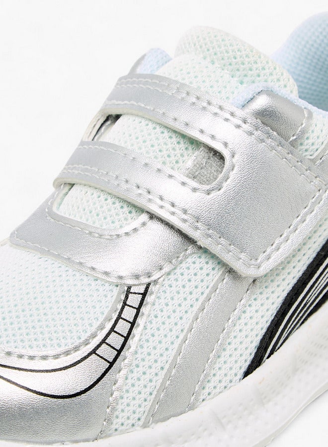 Barefeet Boys Panelled Hook and Loop Sneakers - Image 4