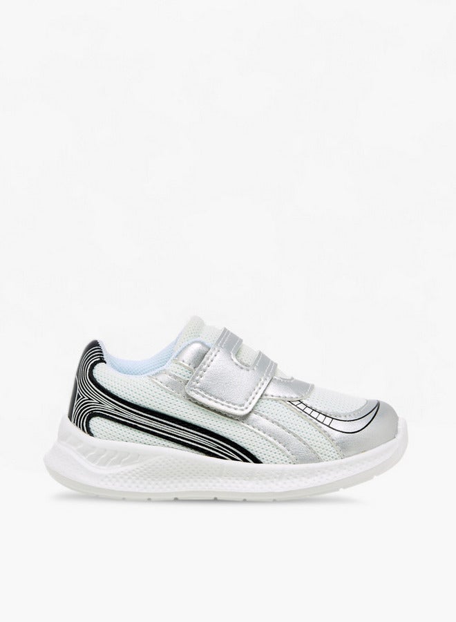 Barefeet Boys Panelled Hook and Loop Sneakers - Image 3