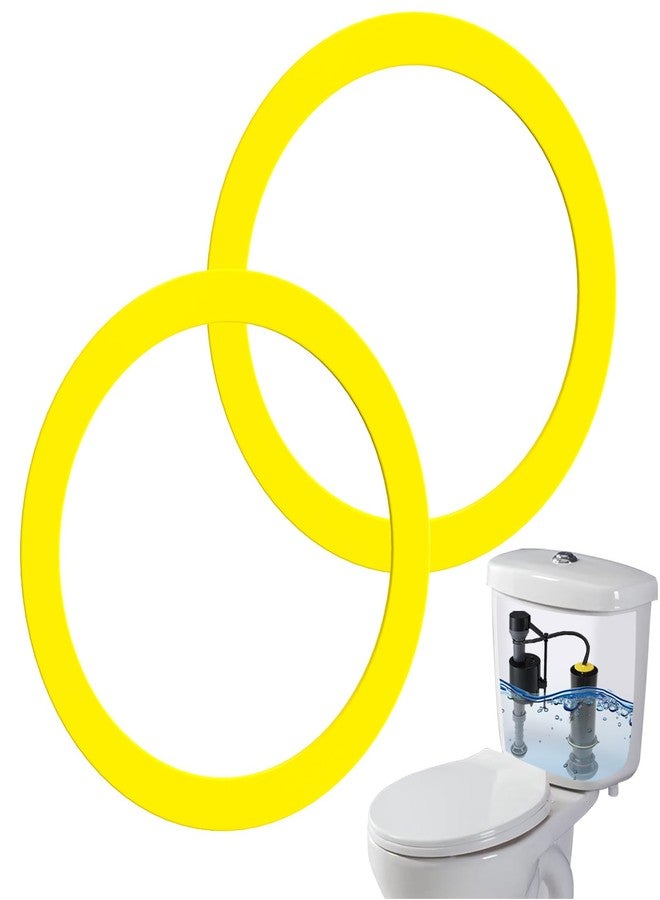 Ullnosoo Flush Valve Seal for Kohler, 2 Pack Upgraded Silicone Material Toilet Replacement Tank Parts Canister Flush Valve Kit Gasket for K-GP1059291 - Image 1