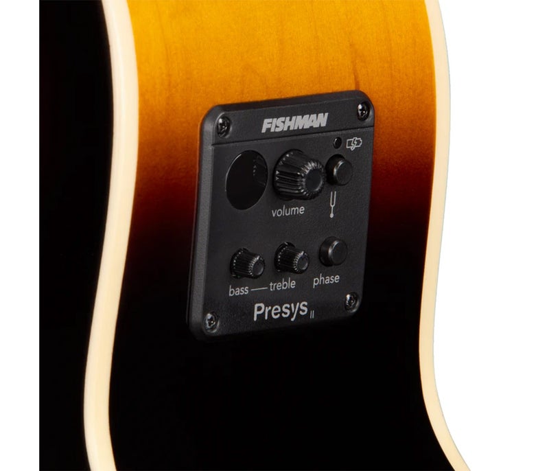 Epiphone Studio EC J-200 Acoustic Guitar - Vintage Sunburst - Image 5