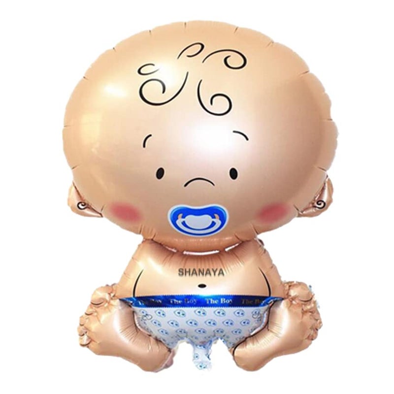 SHANAYA 2Pcs BABY BOY Balloons For Party Birthday Wedding Engagement Indoor Outdoor Occasions Party Decoration Supplies 18Inchs - Image 5