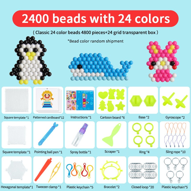 Magical Water Mist Magic Bead Puzzle Toy For Boys/Girls Children'S Educational Toy - Image 1
