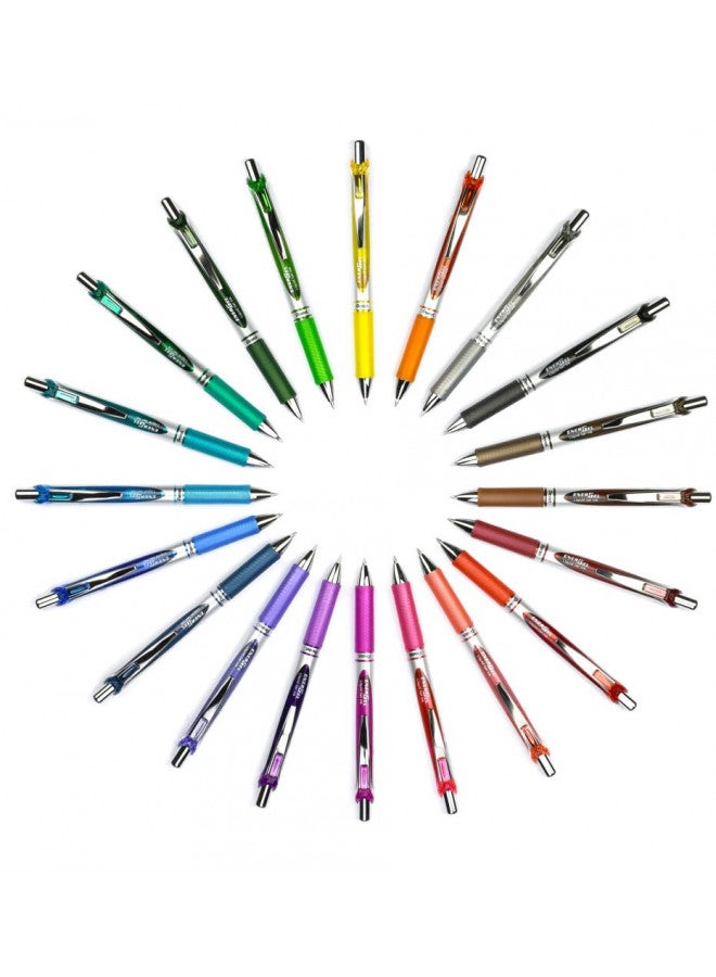 Pentel EnerGel RTX Roller Ball Retractable Gel Pen, Black Ink, Medium, 1 each - Image 4