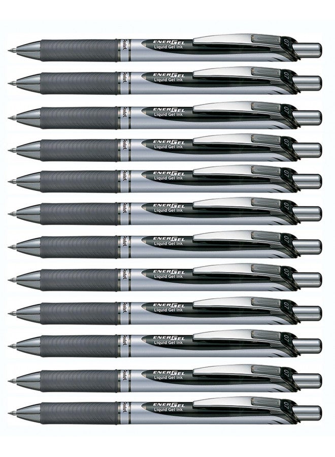 Pentel EnerGel RTX Roller Ball Retractable Gel Pen, Black Ink, Medium, 1 each - Image 1