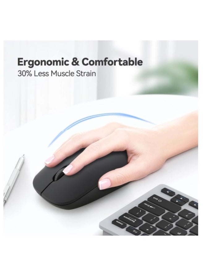 Haing فأرة بصرية لاسلكية 2.4G - Image 2