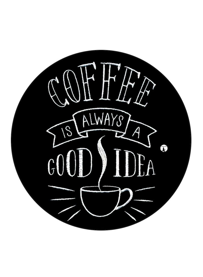 RKN English Phrases Printed Mouse Pad  Multicolour