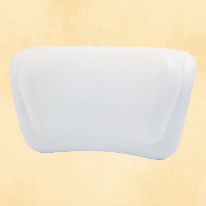 1pc PU Material and Bathtub Pillow for Family and Home Use(White) - Image 3