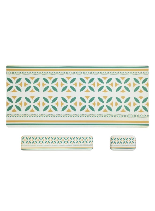 ثيرمو مجموعة ماوس باد تراثية احترافية TM01 مقاس XXL مع مسند كيبورد ومسند ماوس جودة عالية - Image 1