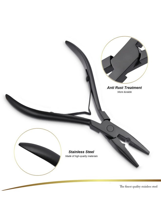 إيهدس كماشة تمديد الشعر متعددة الوظائف من EHDIS، كماشة تمديد الشعر وأداة تمديد الشعر للوصلات الدقيقة، والحلقات الدقيقة، ووصلات الريش، ومجموعة أدوات إغلاق الخرز (النوع 1) - Image 3