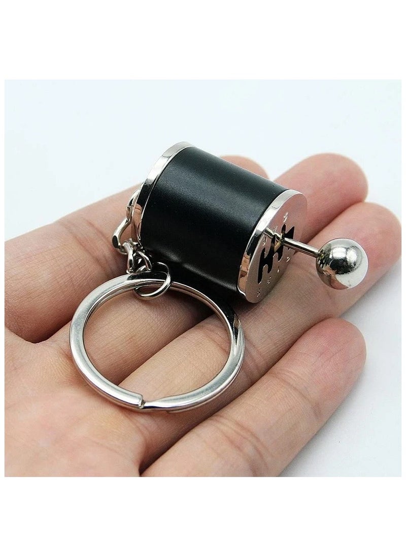 AROAQ Creative Car Shifter Keychain - Metal Keyring Antistress Fidget Toy for Anxiety, ADHD, Autism Sensory Relief  - Image 2