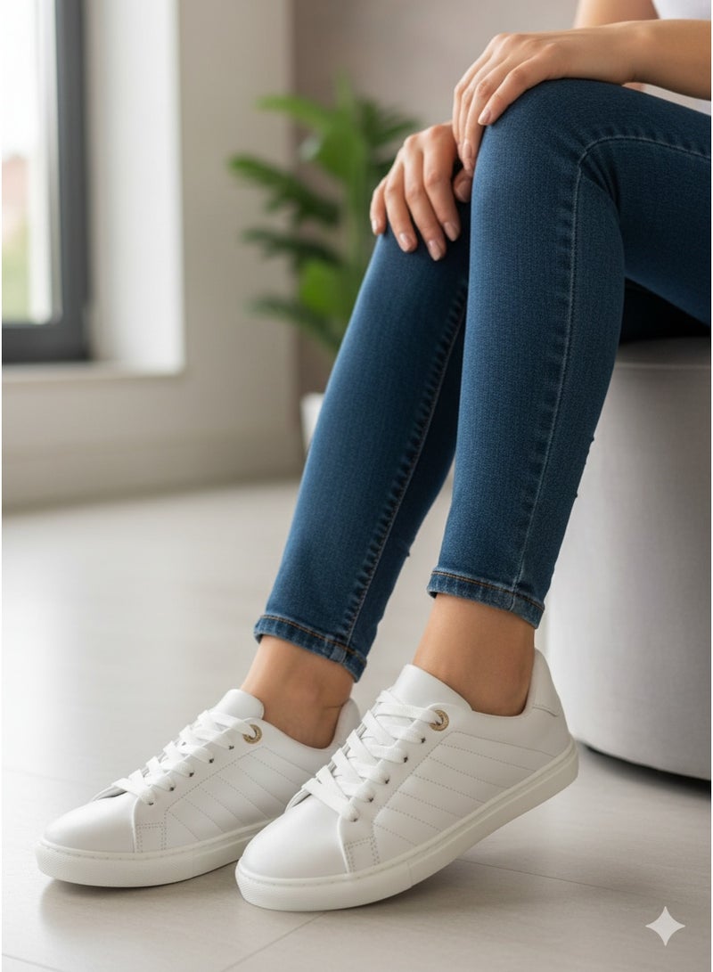 Vbranda Flat Sneakers White SN-12 - Image 1