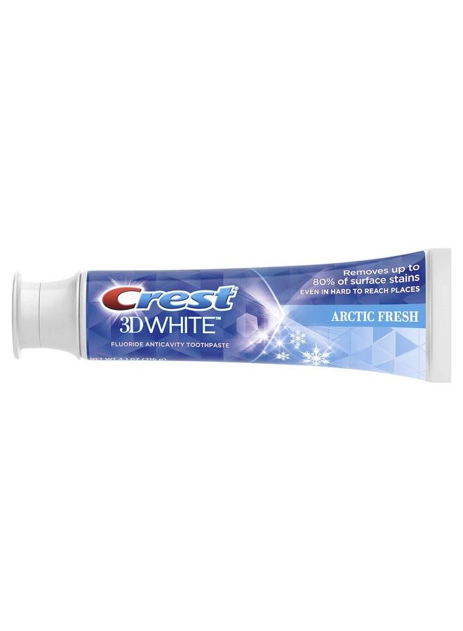Crest 3D White Fluoride Anticavity Toothpaste Arctic Fresh Value Ea 4.1 Ounce (2Pack) - Image 4