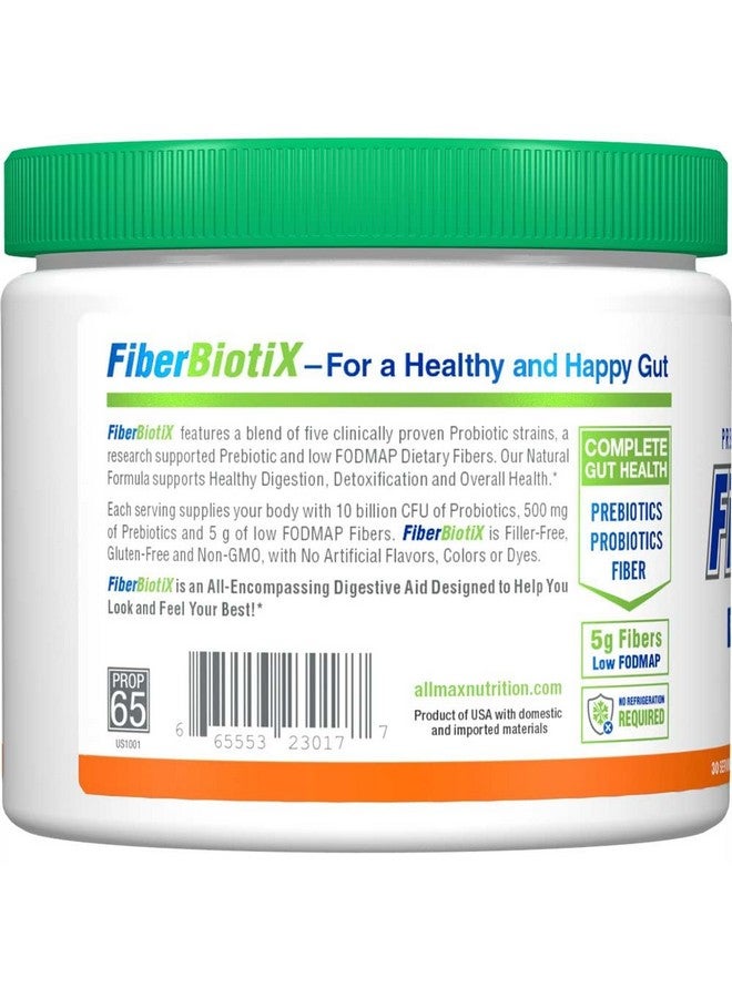ALLMAX Naturals - FiberBiotix - Supports Gastrointestinal Health, Detoxification and Digestion for a Healthy and Happy Gut (207g, Orange) - Image 3