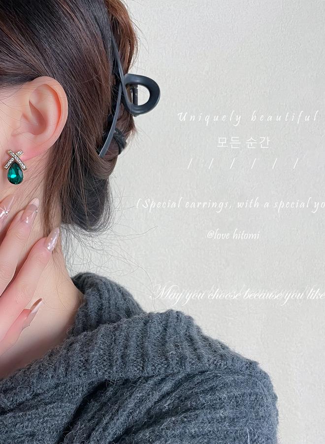 Take Two Embellished Drop Earrings - Image 1