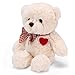 Riuhot Small Teddy Bear with Heart Cute Brown Teddy Bear Stuffed Animal Soft Stuffed Bear Plush Bear Plushie Toys Gifts for Girlfriend Boyfriend Kid - Image 4