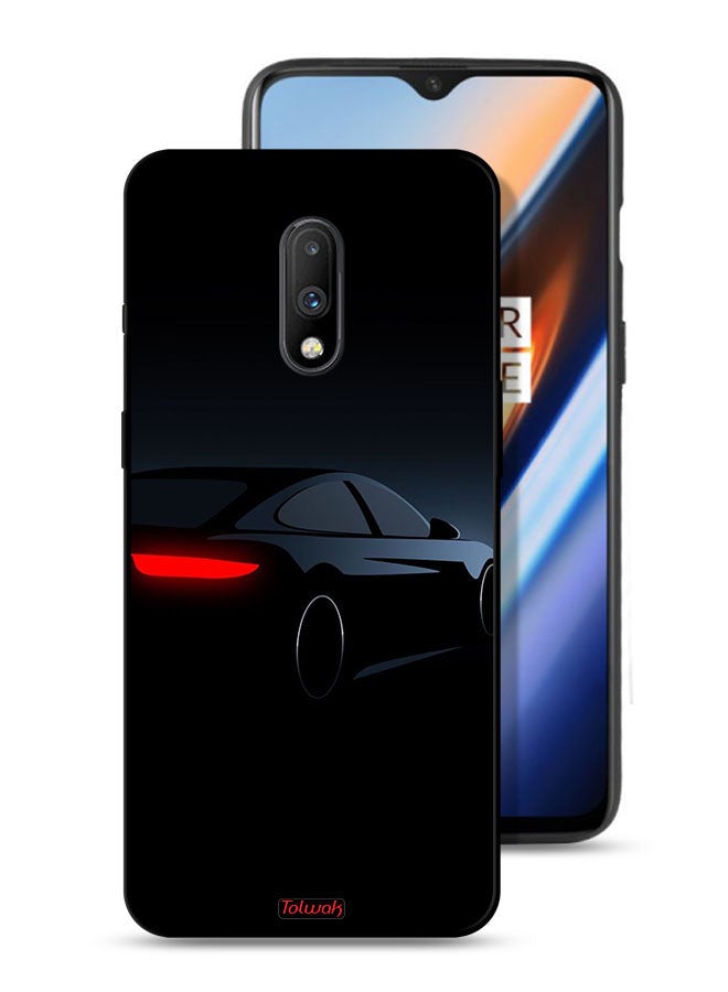 Tolwak غطاء واقي لهاتف OnePlus 7 سيارة داكنة - Image 1