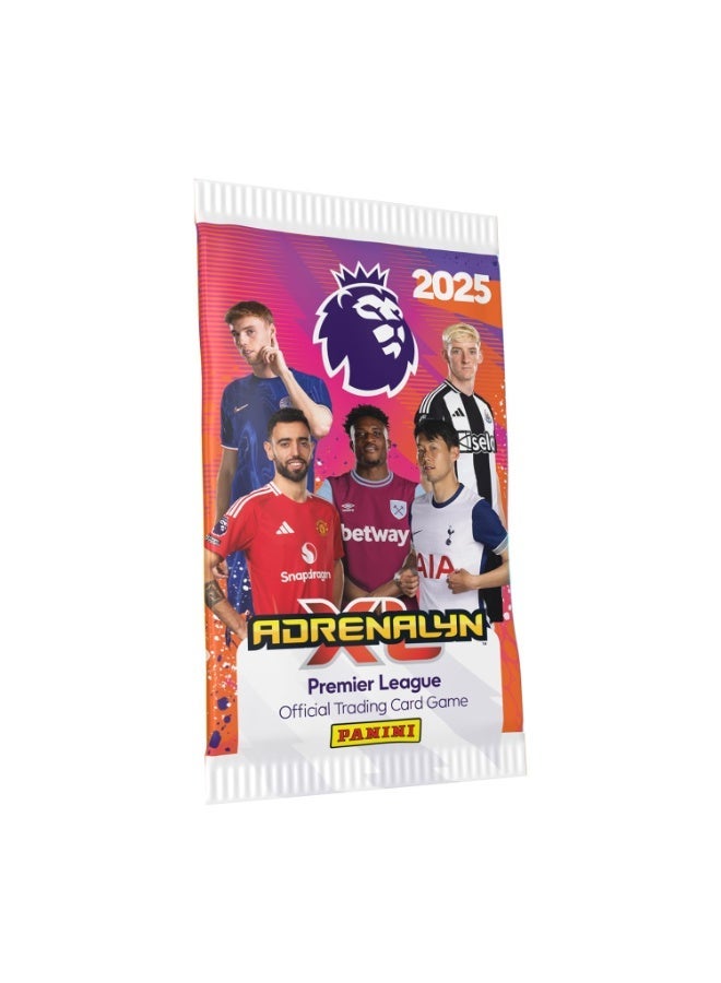Panini Adrenalyn Official Premier League Trading Cards 2025. Pack of 6 - Image 1