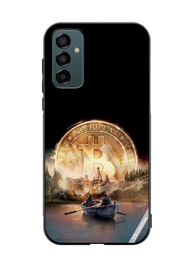 VR CREATIVE Protective Case Cover For Samsung Galaxy F23 River Of Bitcoin Design Multicolour - Image 1