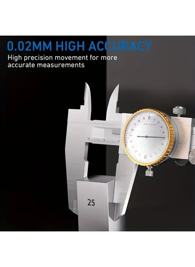 0 150mm Digital Vernier Caliper Shockproof Metric High Precision LCD Screen No Battery - Image 5